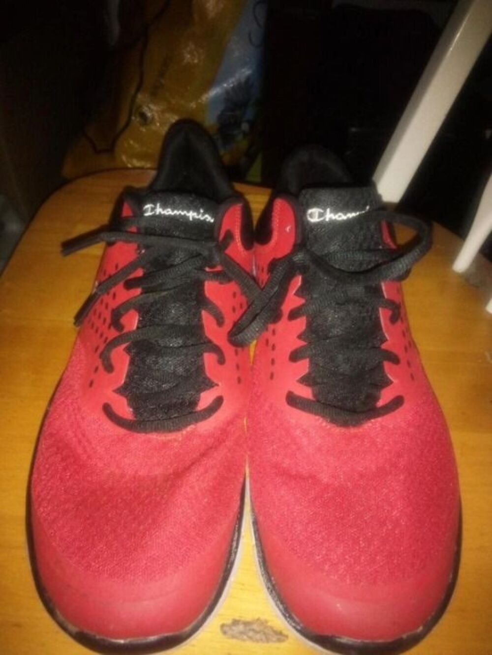Mens Red Champion Running Walking Sneakers size 11...shoes 2
